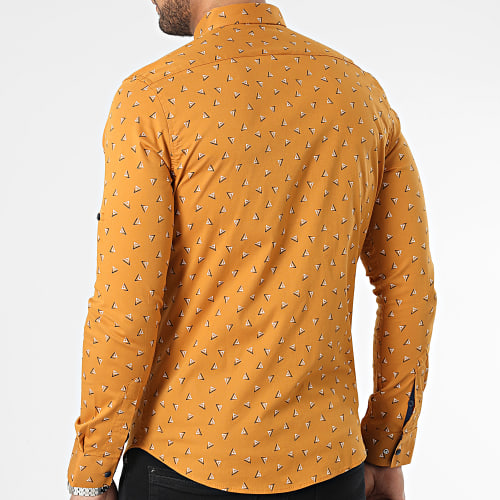 Chemise Manches Longues Moutarde