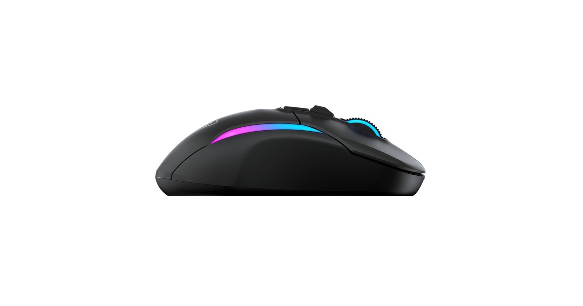 Turtle BeachKone II Air gaming muis  (Zwart, 50 - 26.000 Dpi, RGB, USB / 2,4 GHz / Bluetooth)