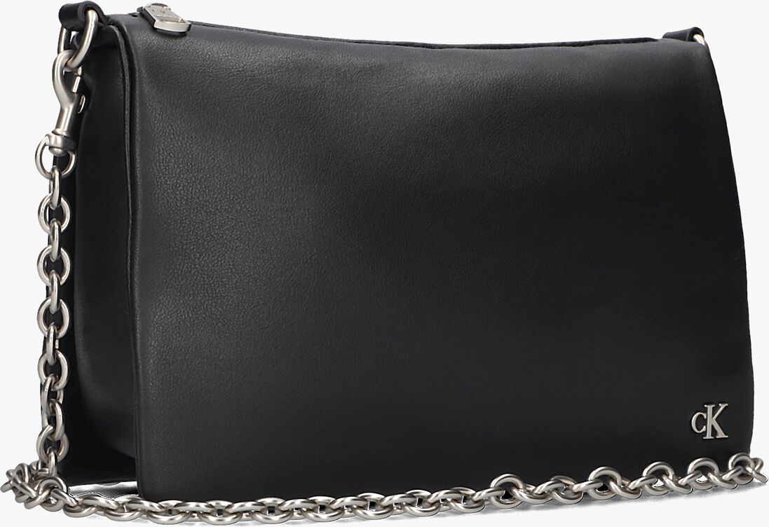 CALVIN KLEIN zwarte calvin klein schoudertas micro mono chain camera pouch24