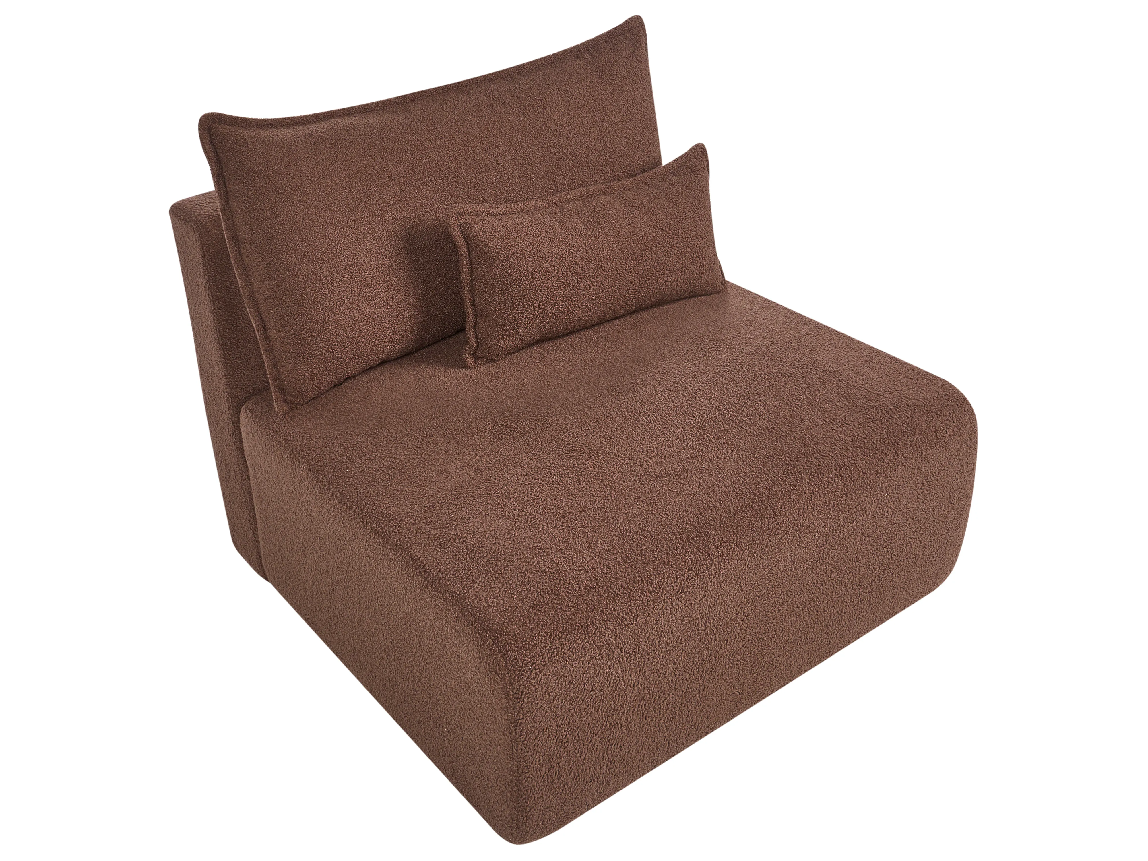 Zitmodule NERBO Bouclé Bruin