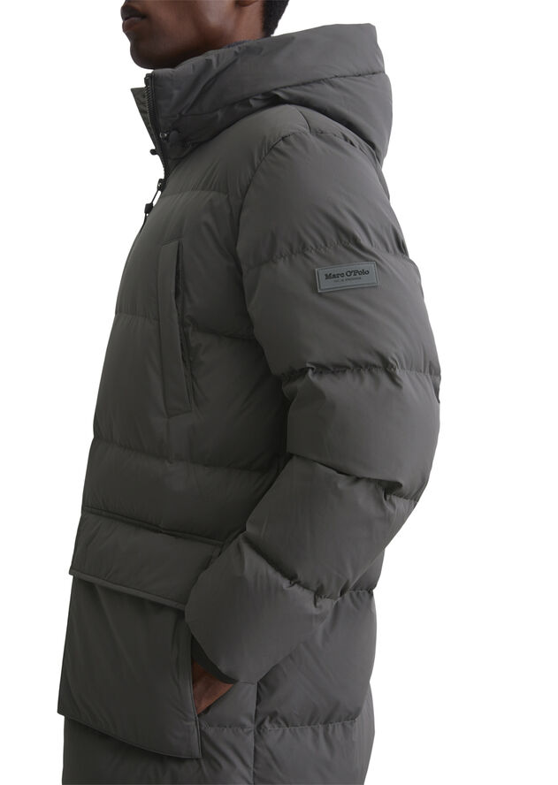 Marc O’Polo Water Repellent Down Puffer Jacket, essentials, hero Broken graphite