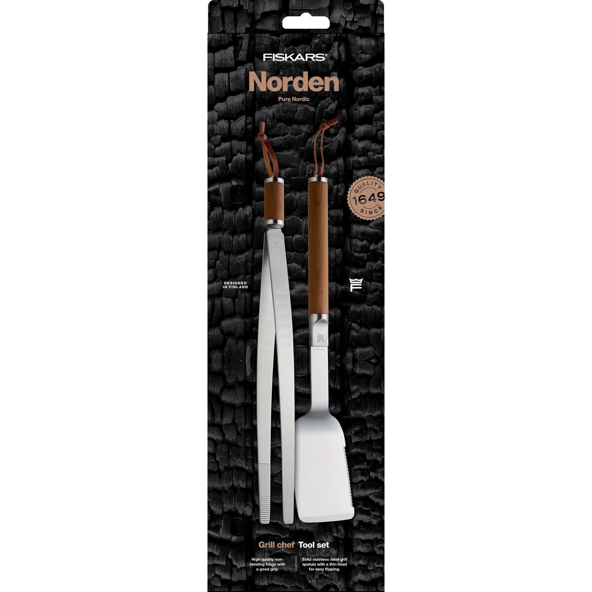Norden Grill Chef grillverktøy, 2 deler