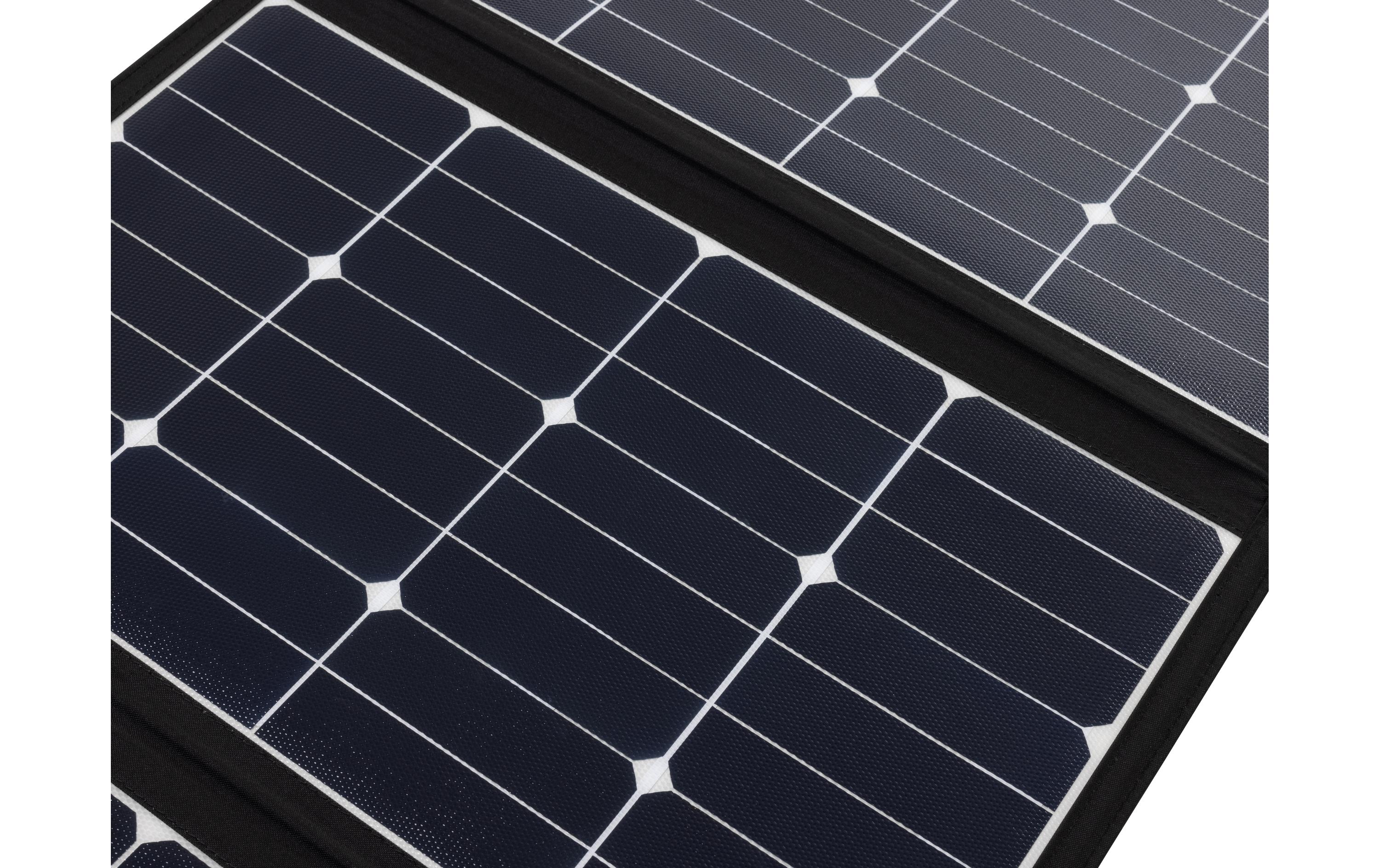 Solarpanel faltbar, 90 W<br>Kompaktes 3 x 30 W Solarmodul für unterwegs