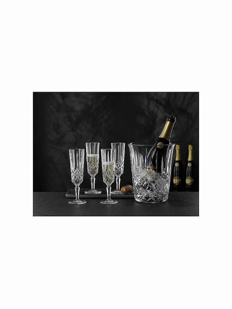 NACHTMANN Champagnerglas 4er Set NOBLESSE 155ml transparent