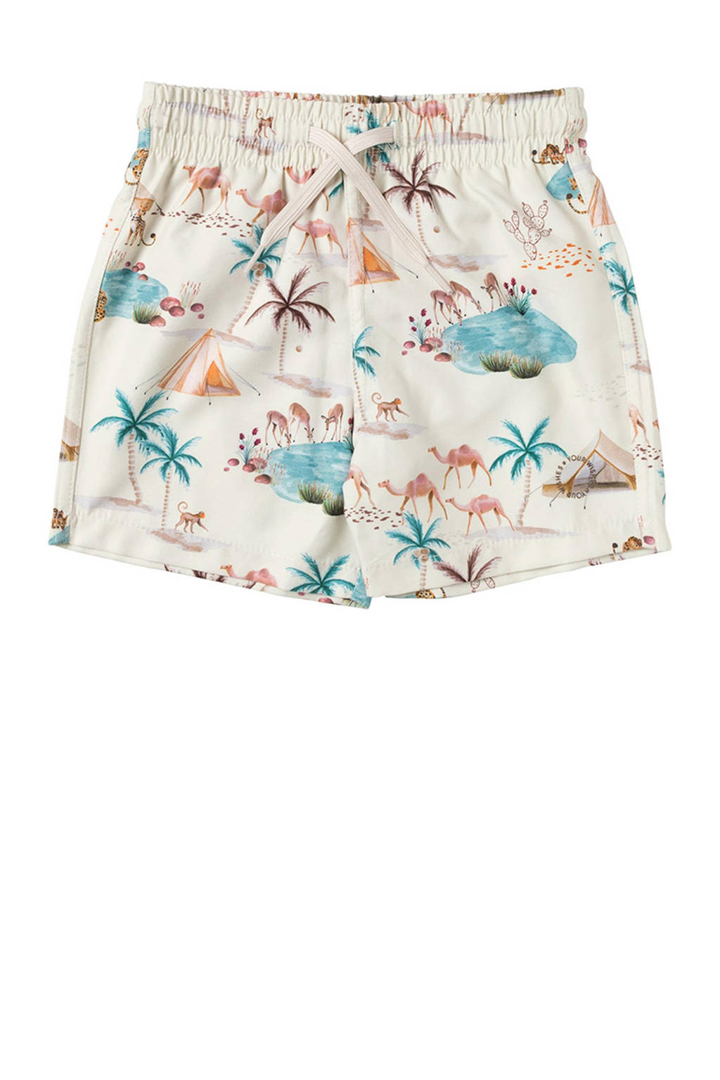 zwemshort Oasis Shawn offwhite/lichtblauw