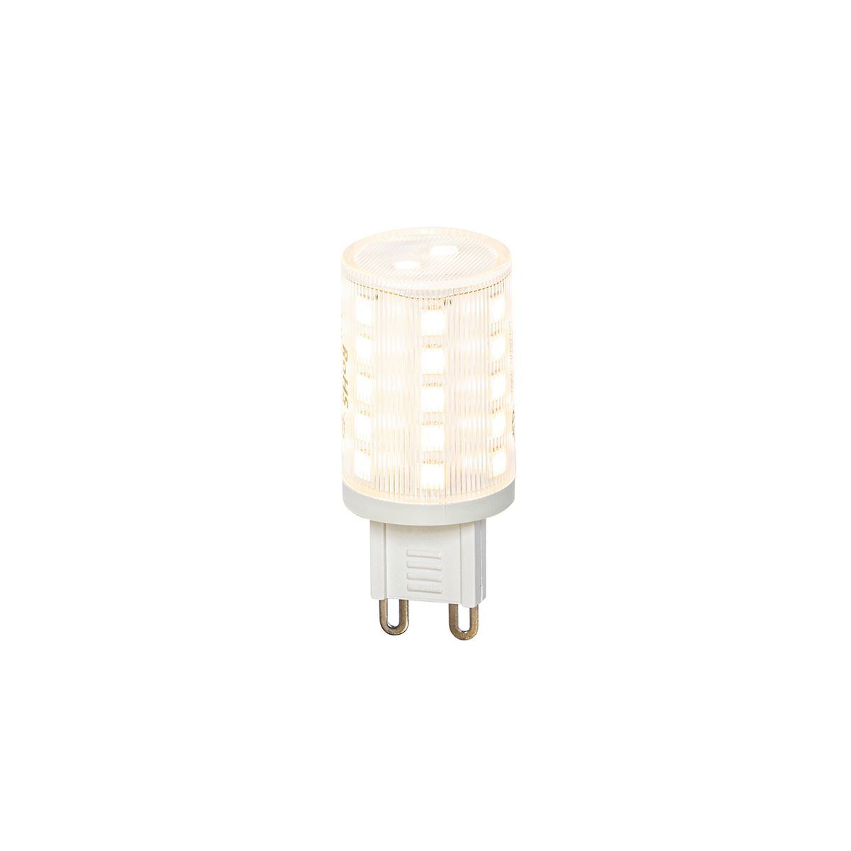 Smart wandlamp walnoot hout incl. Wifi G9 - Transfer