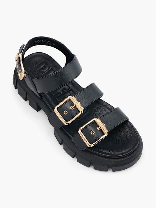 Buffalo Sandalette Schwarz