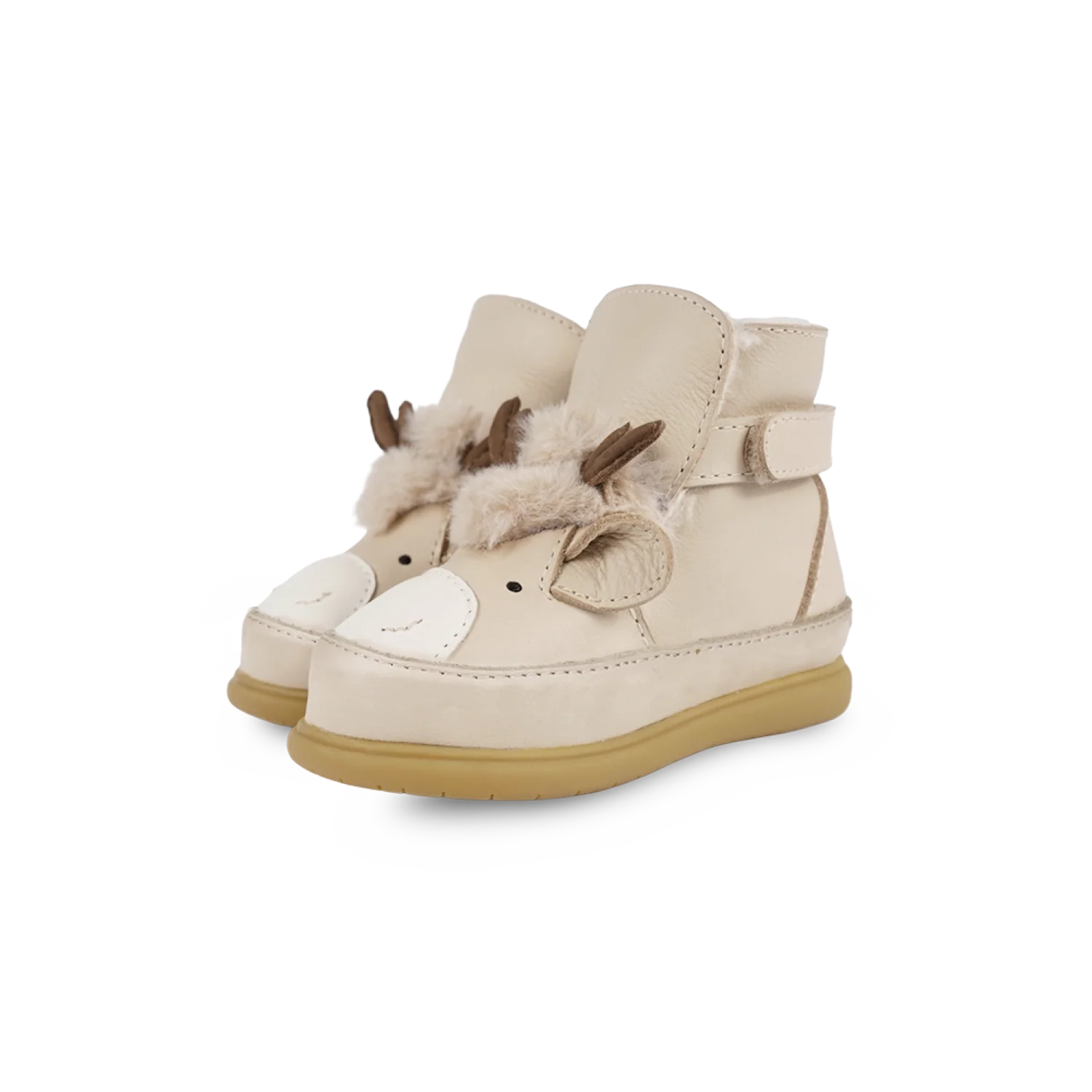 Dubu Exclusive Shoes | Reindeer | Ivory Classic Leather