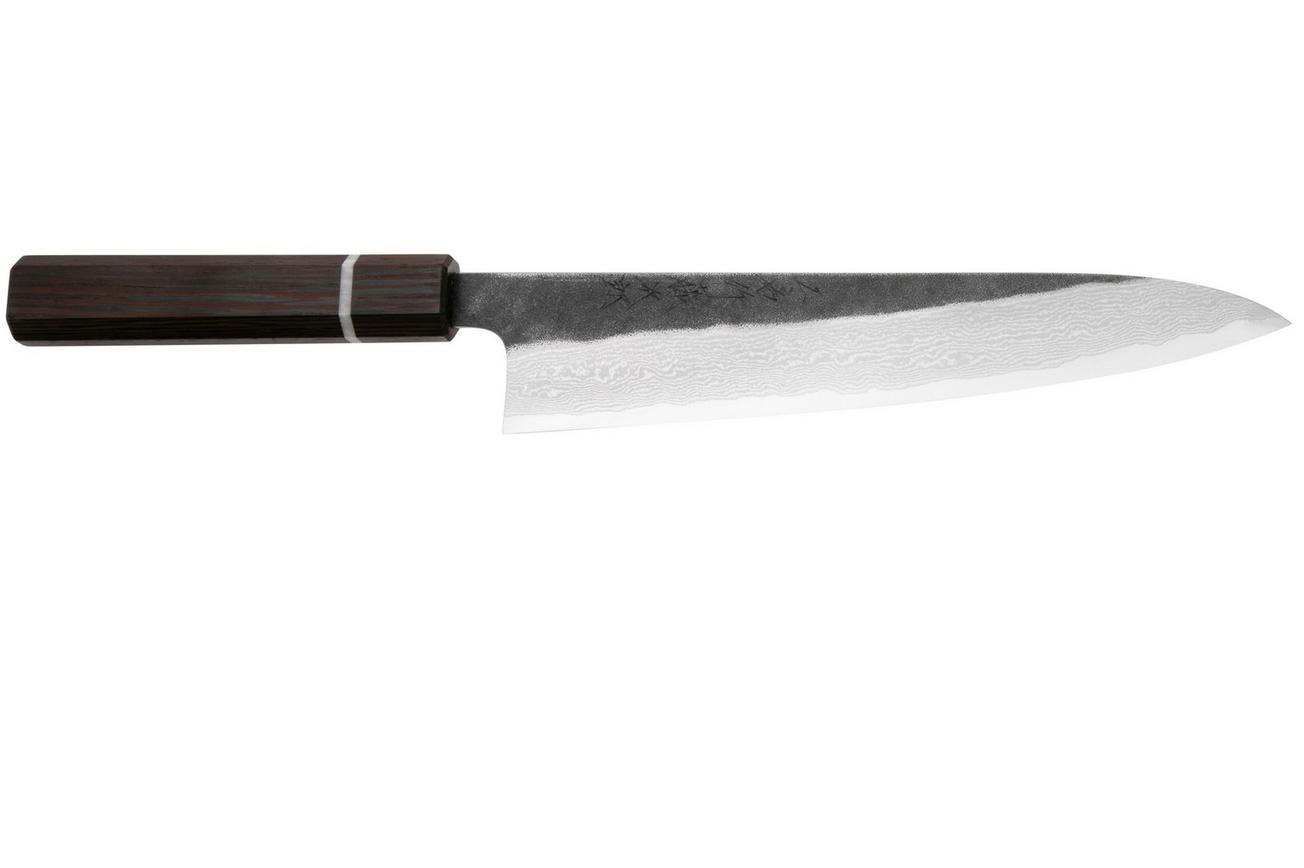 Tojiro Atelier Wenge 63 laags damast, koksmes 21 cm