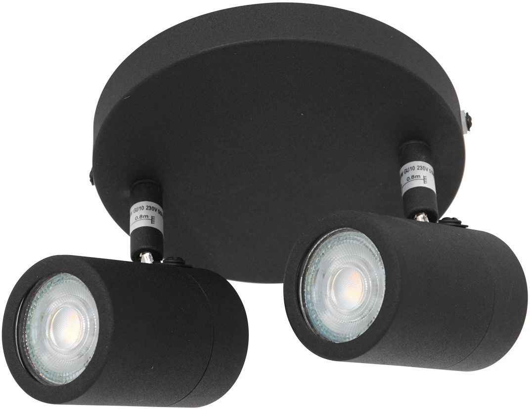 Plafondlamp 2478ZW Upround ⌀24  x H15 cm