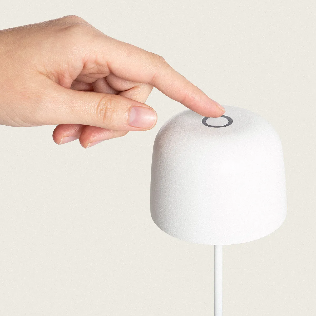 Ledkia Lampe à Poser Wink - Blanc