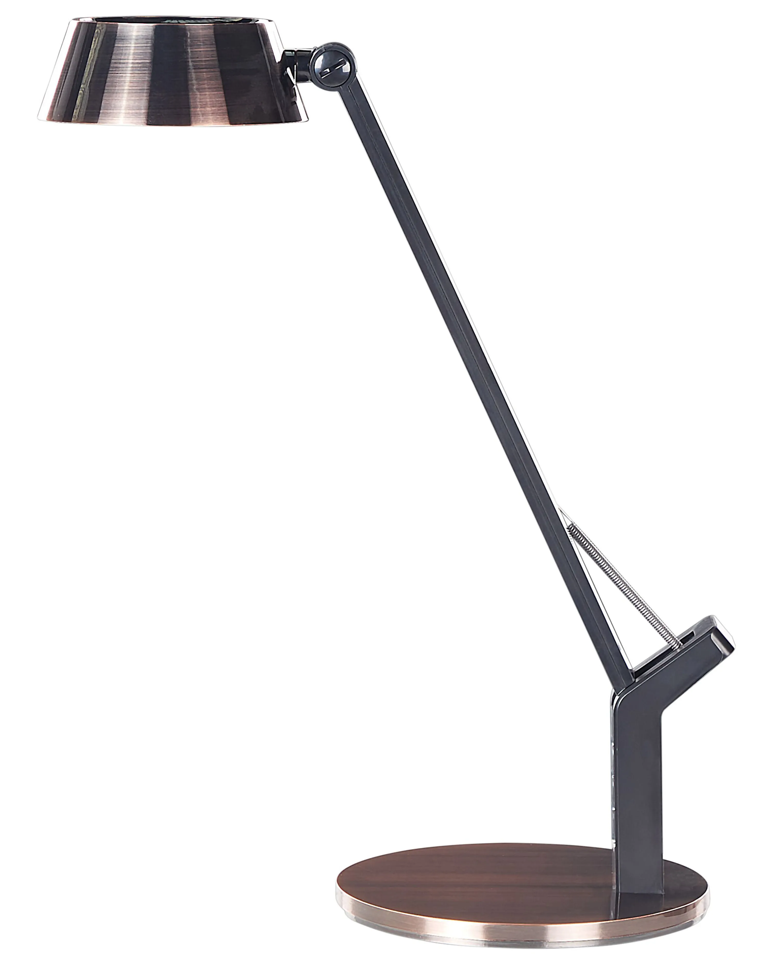 LED bureaulamp CHAMAELEON met dimmer Metaal Koper