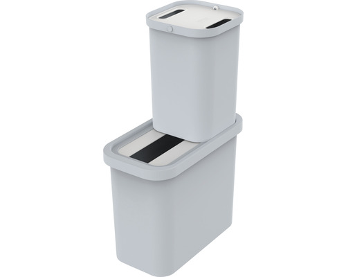 Joseph & Joseph GoRecycle afvalbak met open opening, 32 l, lichtblauw, 30111