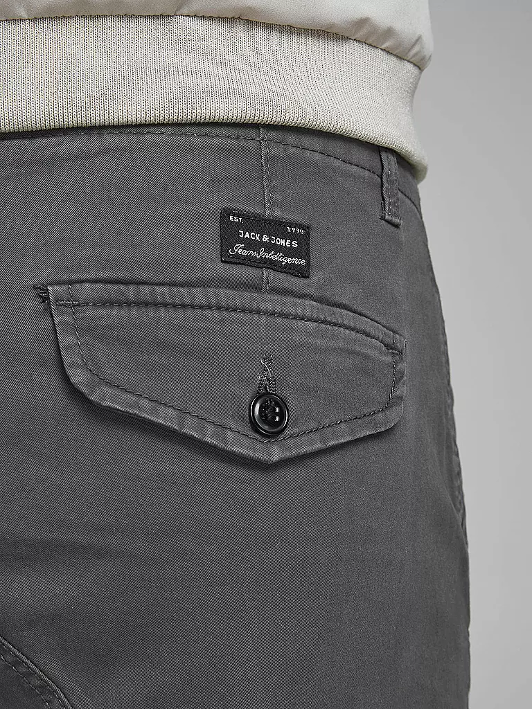 JACK & JONES Jungen Cargohose JJIPAUL  grau
