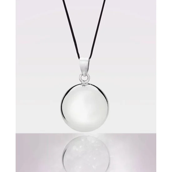 Bola de grossesse   Glossy rhodium        de               Cache Coeur