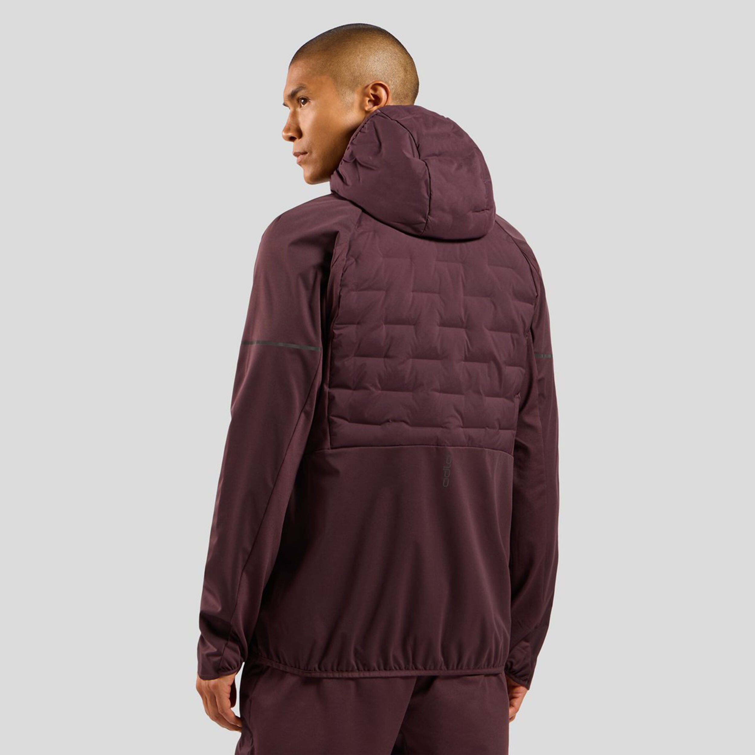 Odlo Zeroweight Insulator Veste Running Hommes - Marron