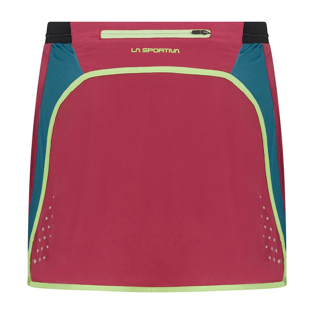 La Sportiva COMET - Jupe-short Femme red plum/topaz