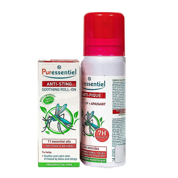 Spray anti-pique 75ml + roller apaisant 5ml