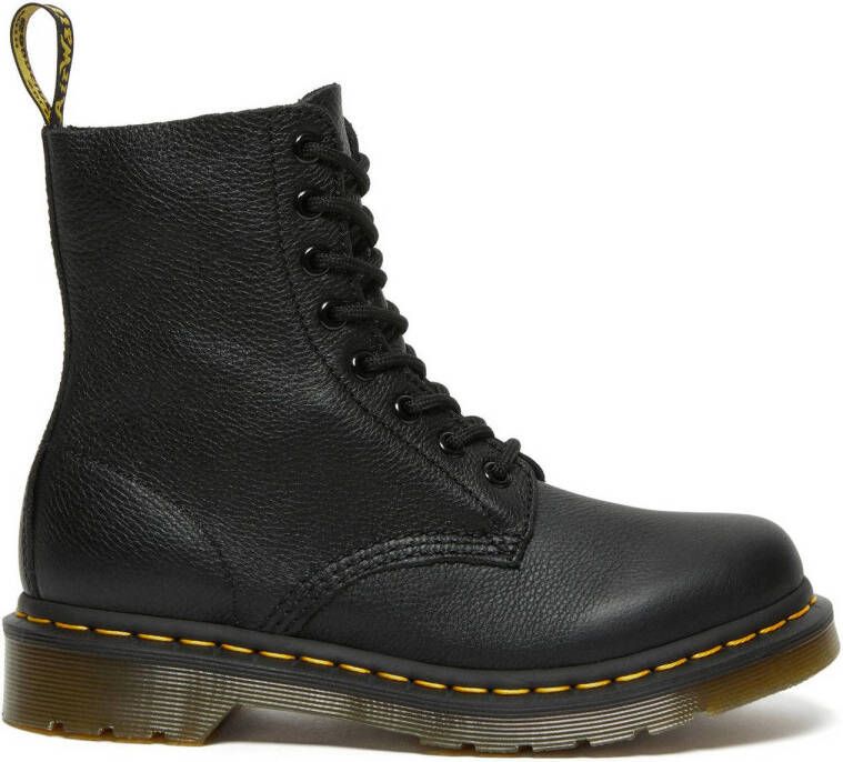Dr Martens Dr. Martens 1460 PASCAL BLACK VIRGINIA Volwassenen VeterlaarzenHalf hoge schoenen Kleur Zwart