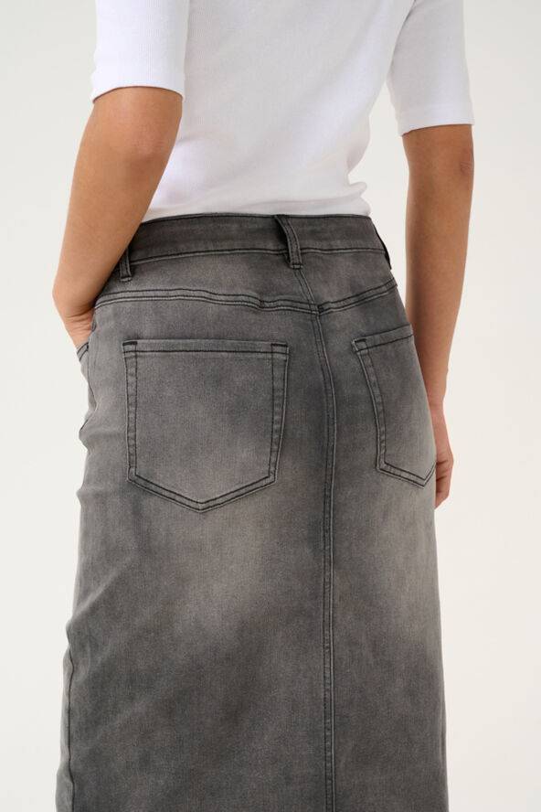 Kaffe KAsinem Skirt Medium grey denim