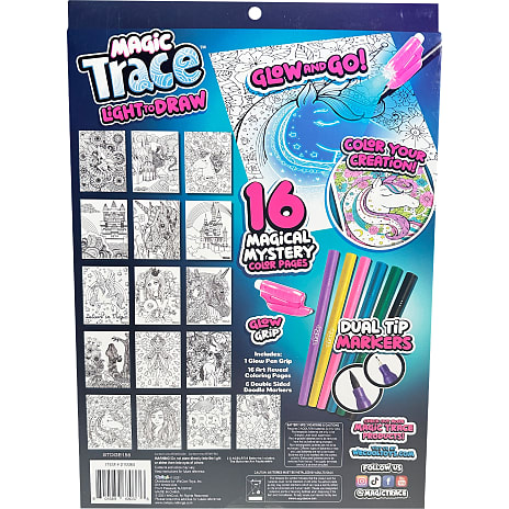 Magic Trace tegnestartpakke - flere varianter - assorteret