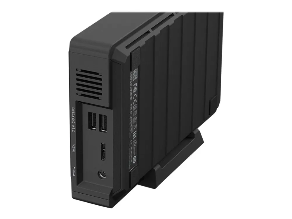 WD_BLACK D10 Game Drive WDBA3P0080HBK - Harddisk - 8 TB - ekstern (bærbar) - USB 3.2 Gen 1 - 7200 rpm - sort