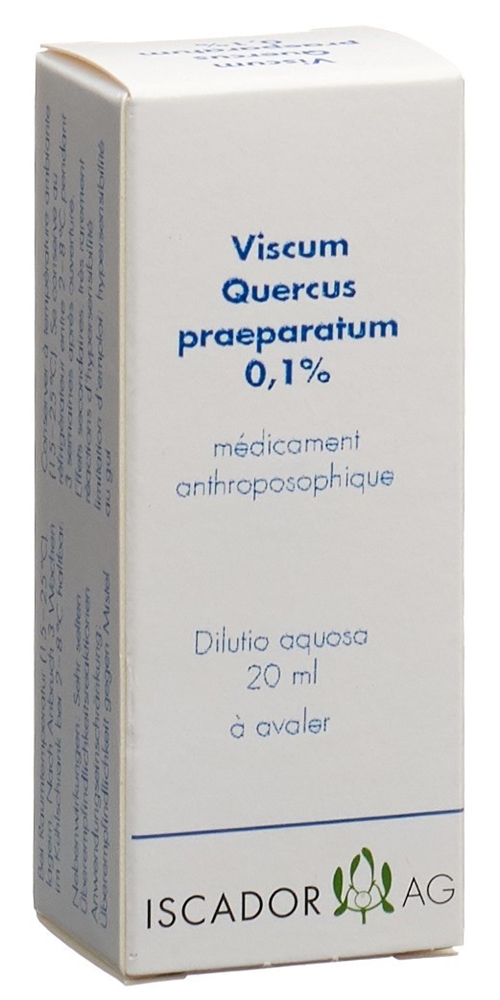 VISCUM praeparatum Tropfen 0.1 % zum Einnehmen Fl 20 ml