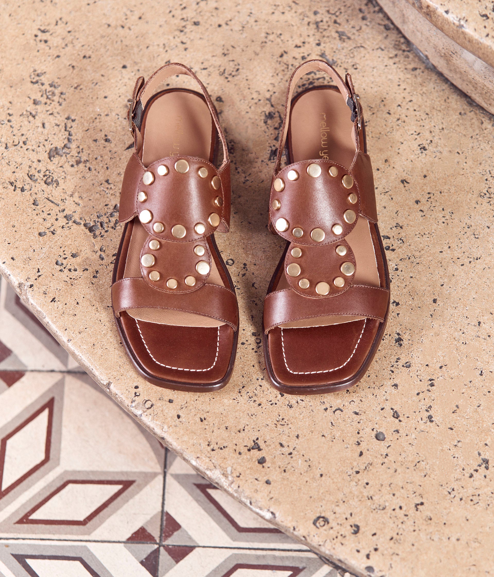 Sandales cloutées Mia