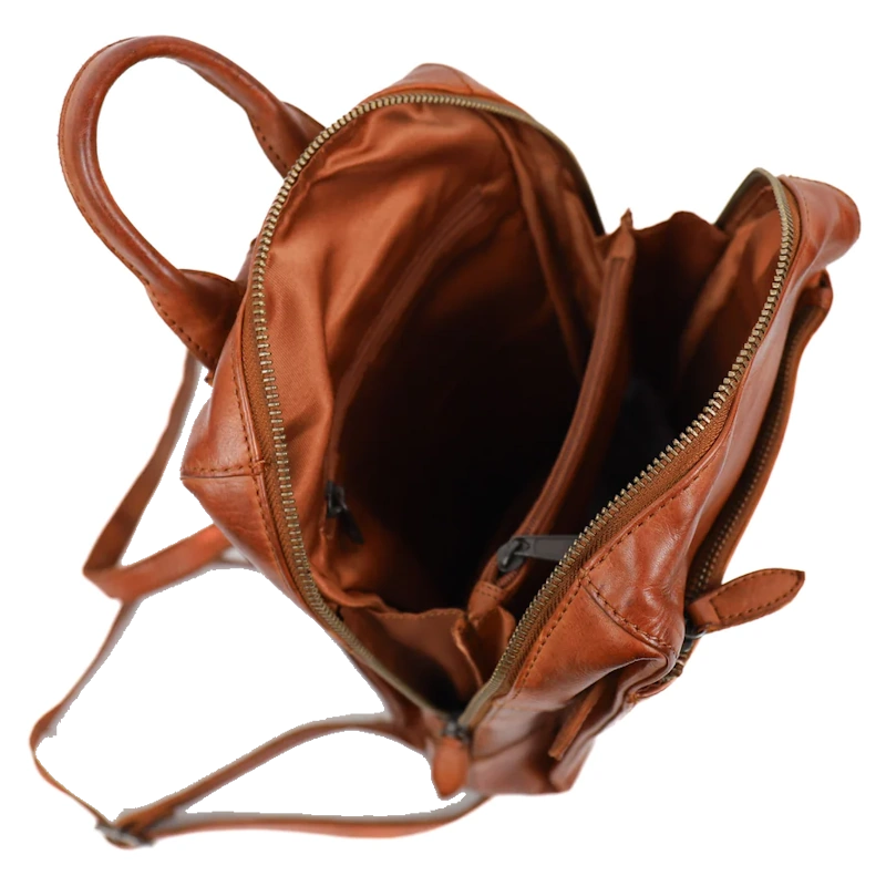 Bear Design Compacte Rugzak Sil Cognac