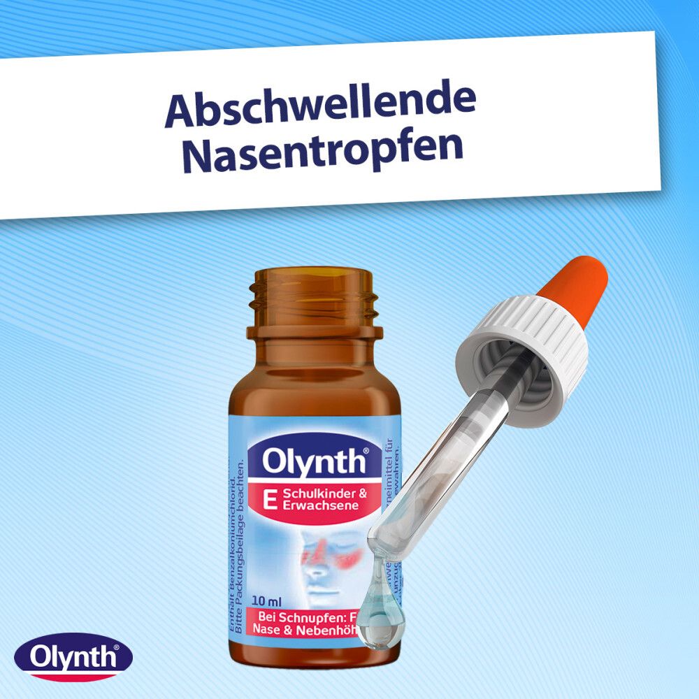 Olynth® E 0,1 % Nasentropfen Schulkinder und Erwachsene