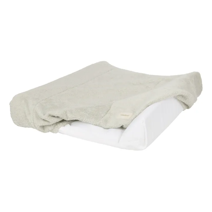 Nobodinoz Matelas à langer So Cute en coton bio | Sauge