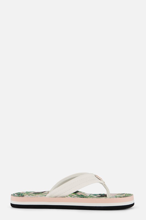 Reef Ahi Zebra Slippers wit Synthetisch