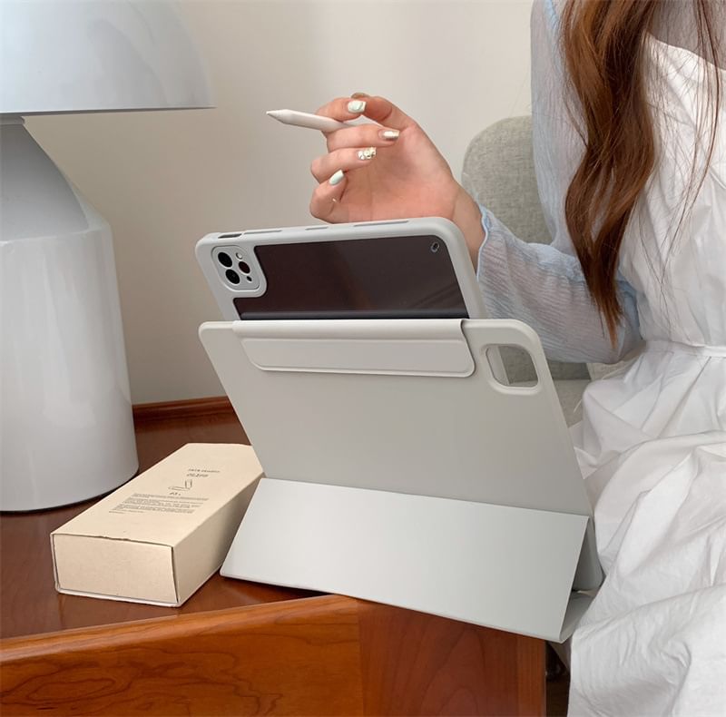 Elliure - Eenvoudige opvouwbare standaard iPad-hoes