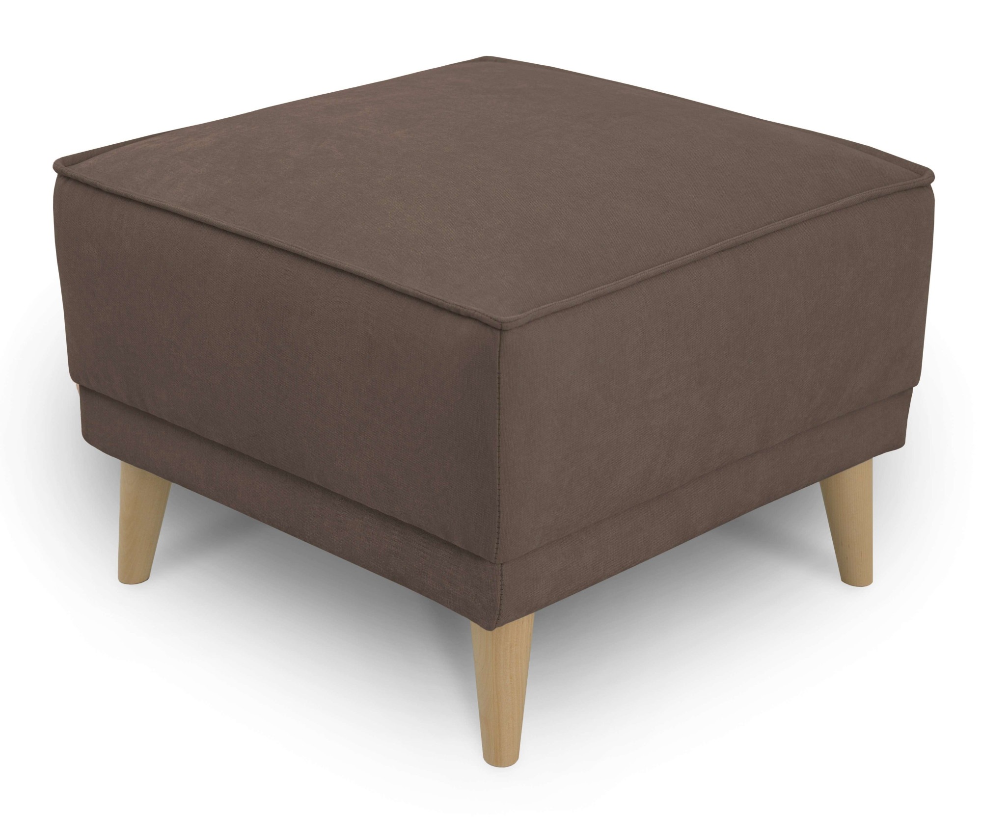 GOODproduct Polsterhocker »Oland Skandi« passend zur Serie Oland Skandi, Skandi-Design, Massivholzfüsse