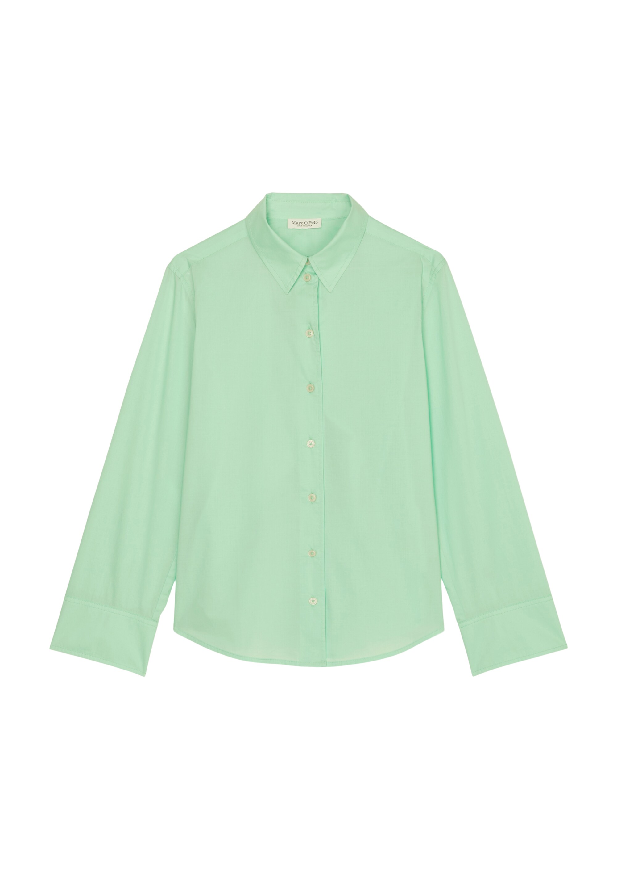 Bluse A-Shape aus Papertouch-Popeline