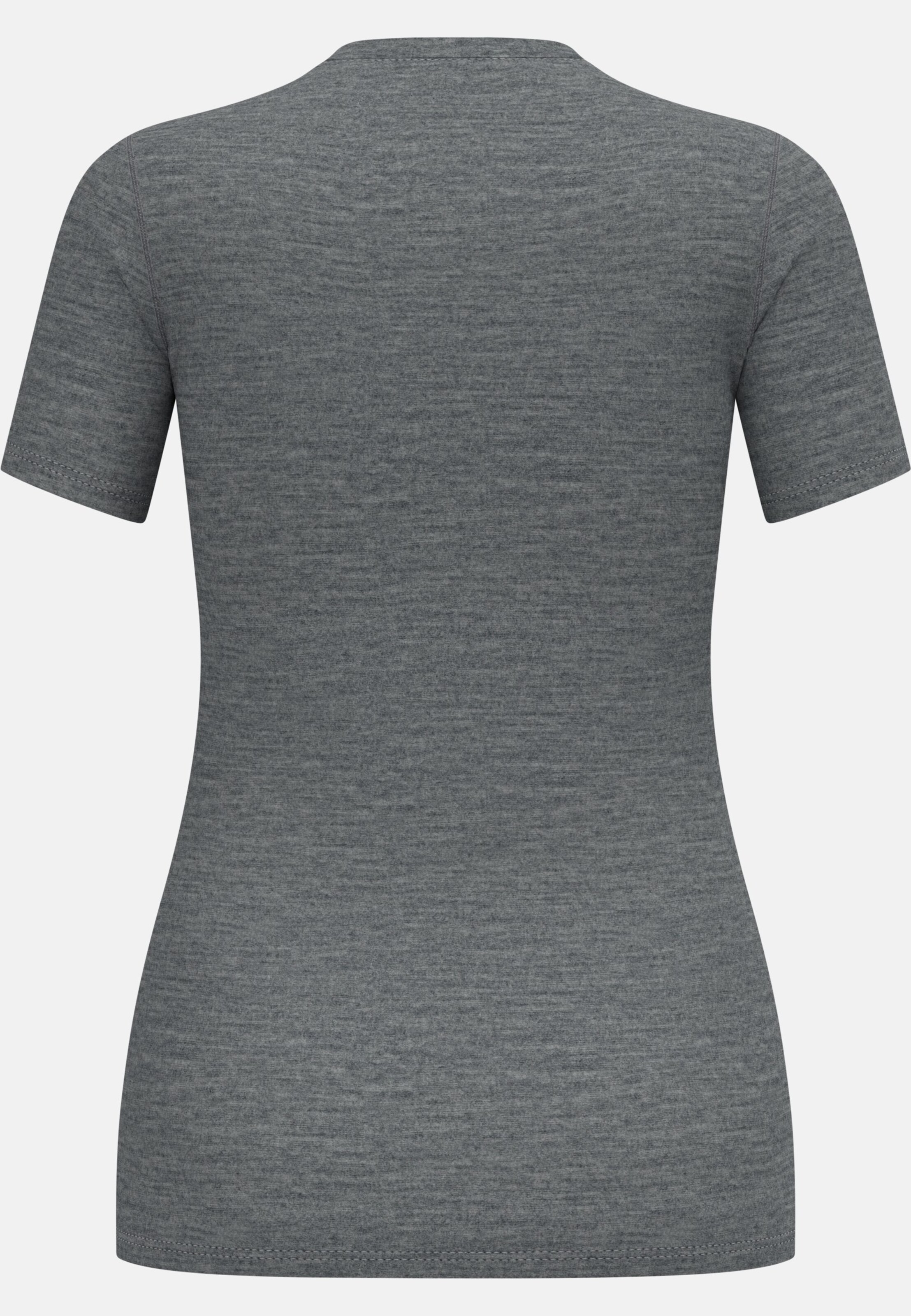 Natural Merino 160 Base Layer T-shirt in odlo steel grey melange