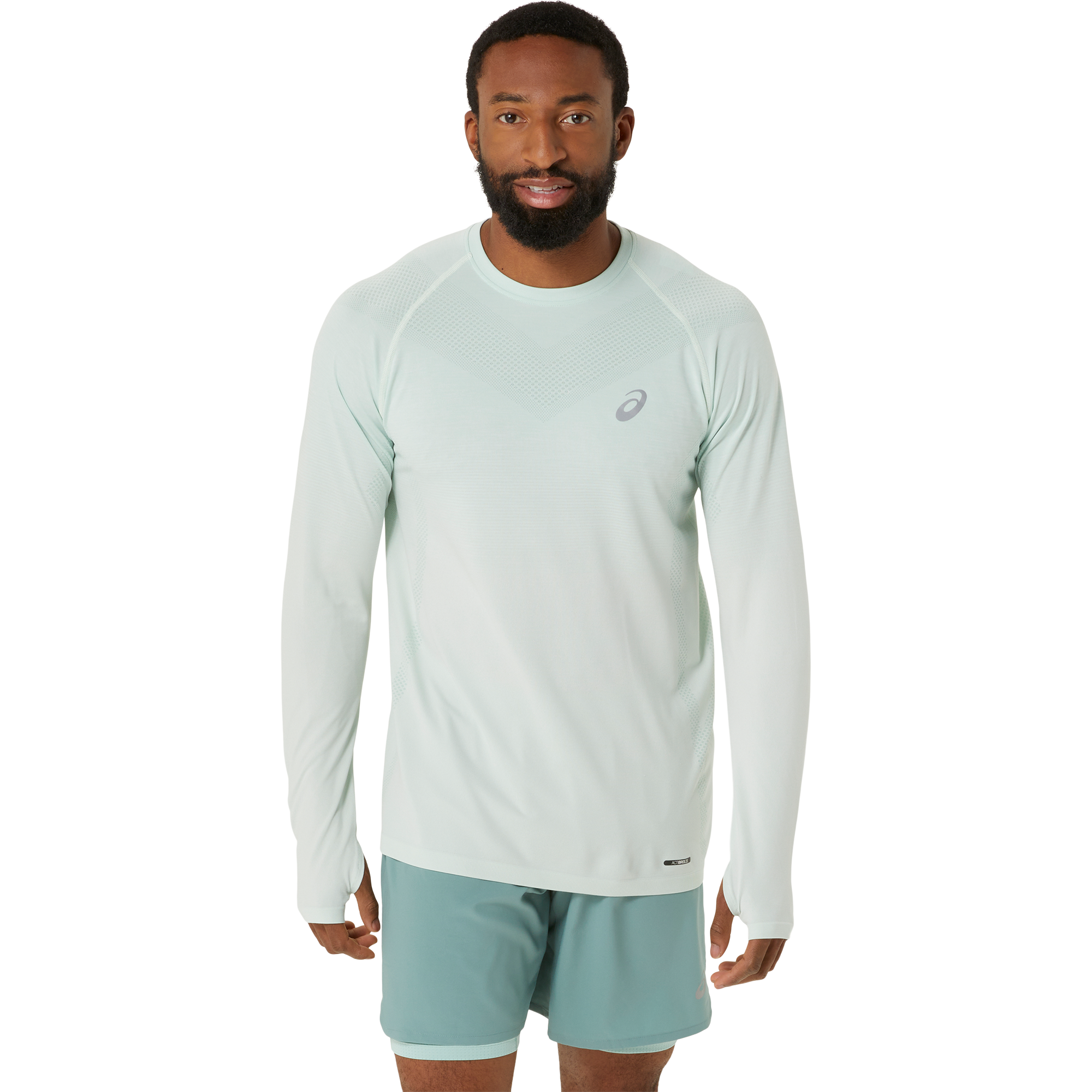 ASICS Seamless Longsleeve Herren light celadon