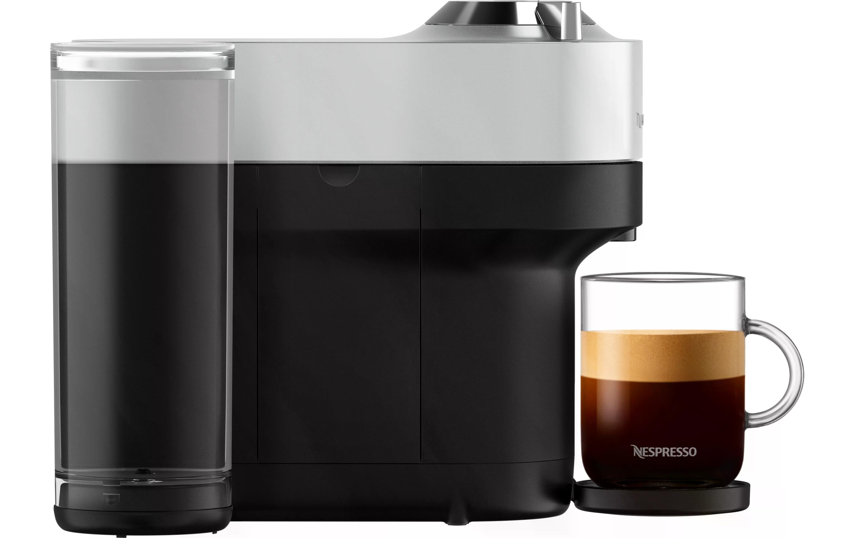 Kaffeemaschine Nespresso Vertuo Pop+ Silber<br>Kompakte Kaffeemaschine