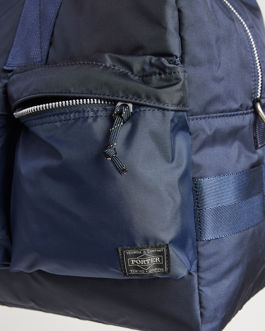 Porter-Yoshida & Co. Force 2Way Duffel Bag Navy Blue