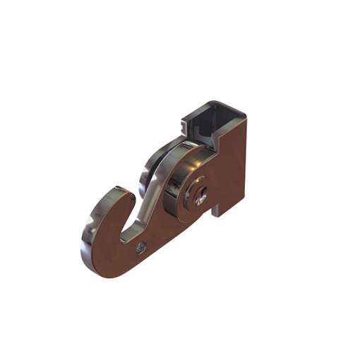STAS Museumshaken 40 kg für 4 x 4 mm Stange