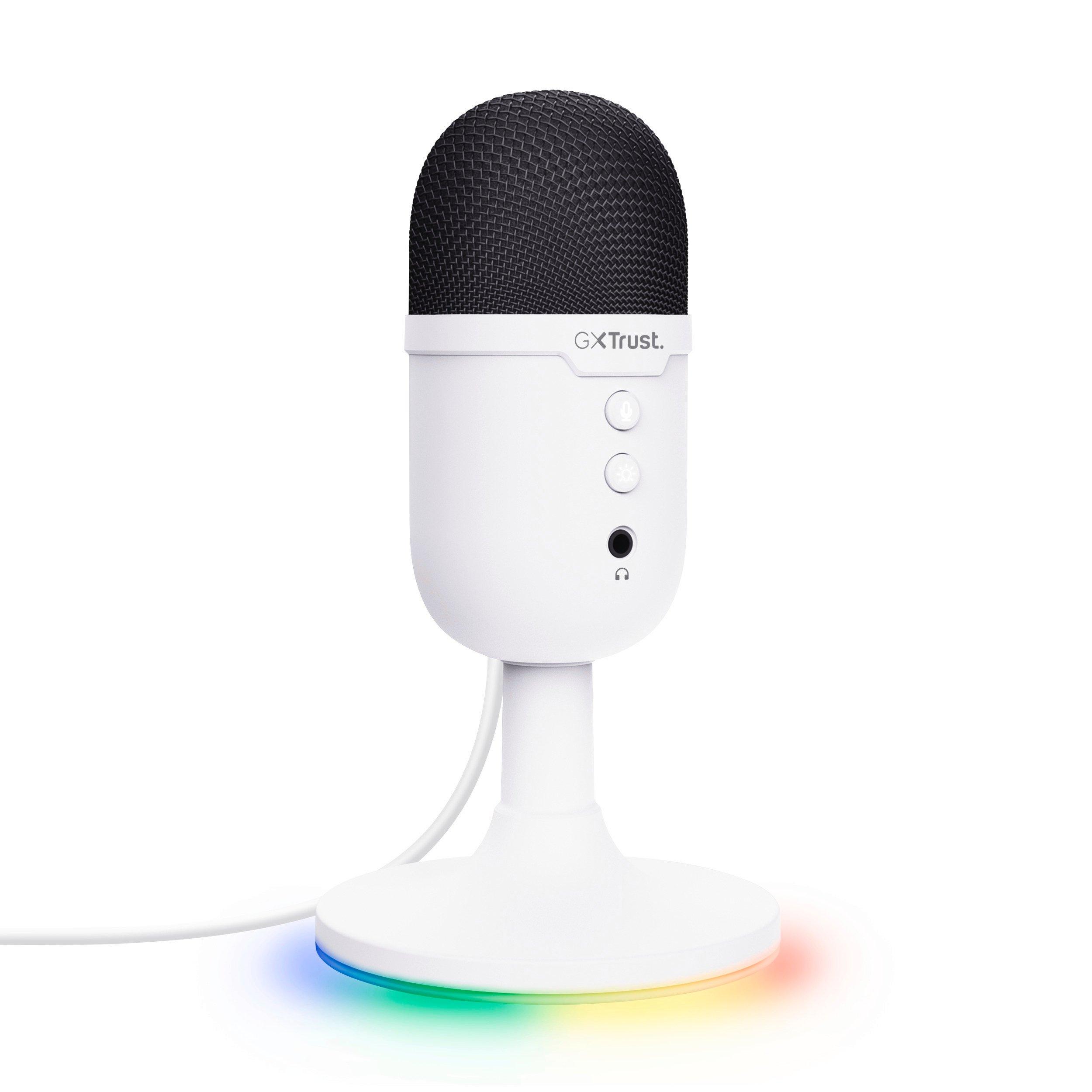 Trust GAME GXT 234 Yunix Microphone White