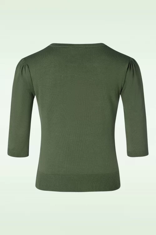 Vixen Serpent trui in groen