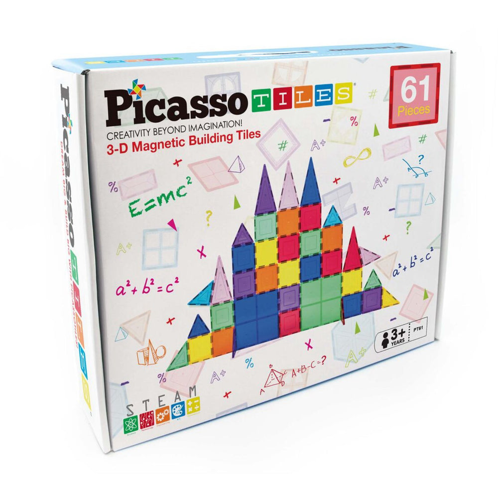 Køb Picasso Tiles Picasso Tiles 61 Stk Magnetiske Byggesæt