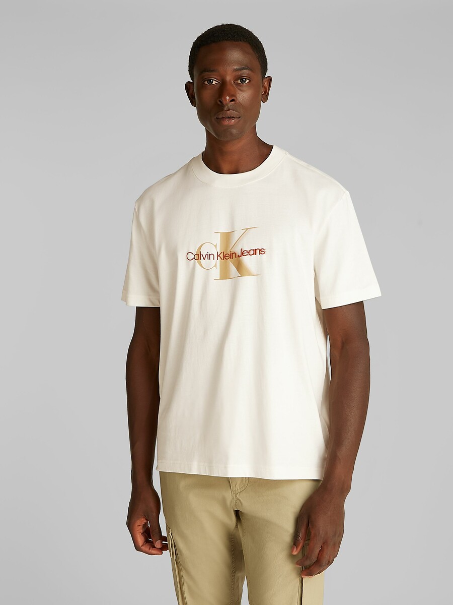 CALVIN KLEIN JEANS<br>Camiseta com logotipo