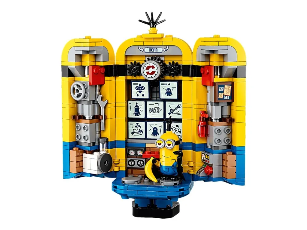 LEGO Minions 75551 Klodsbyggede Minions og deres tilholdssted
