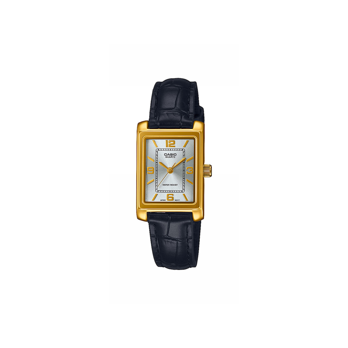 Montre CASIO femme bracelet acier noir