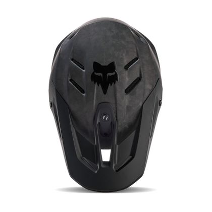 Casque cross Fox V3 RS CARBON SOLID 2024 - Noir