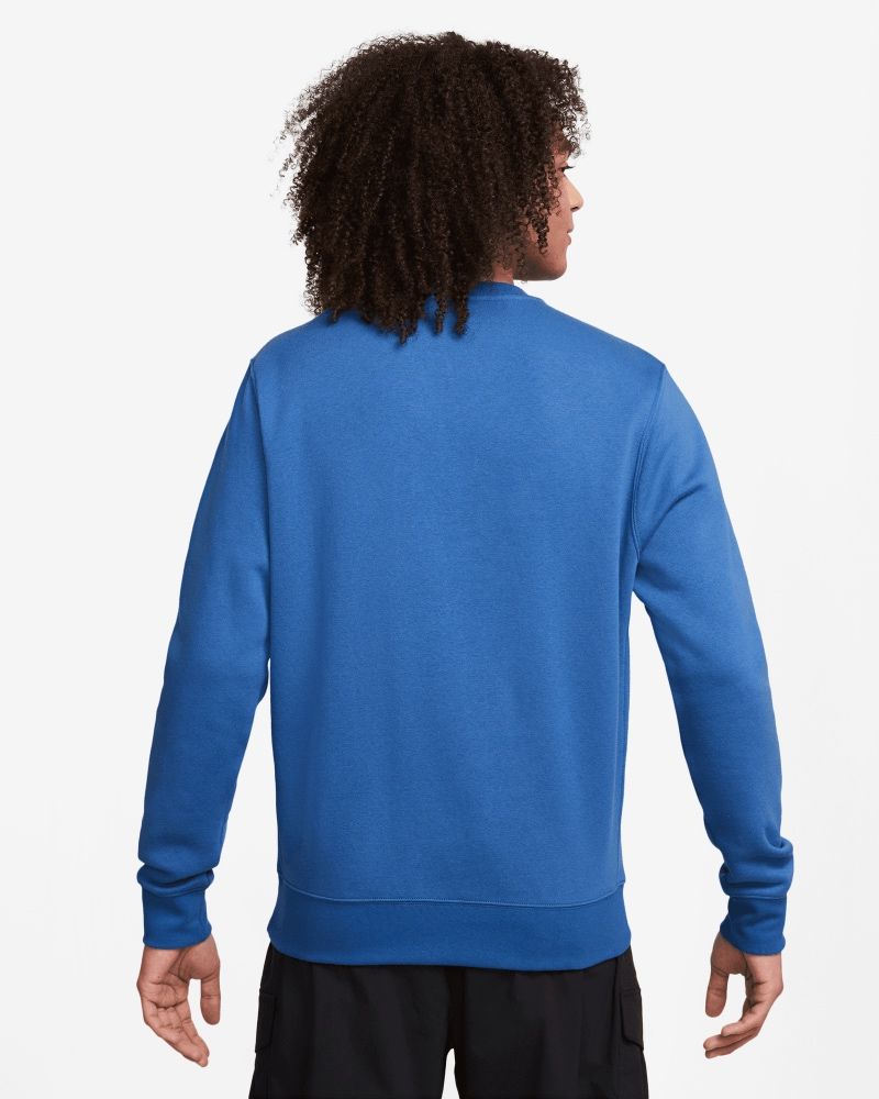Sweat-shirt Nike Sportswear Club Fleece Bleu Azur pour homme