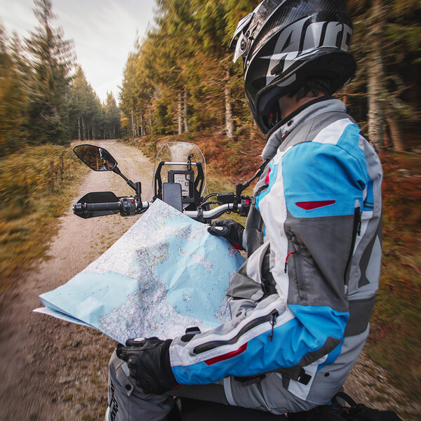 Furygan - Veste Voyager 3C Gris Clair / Anthracite / Bleu