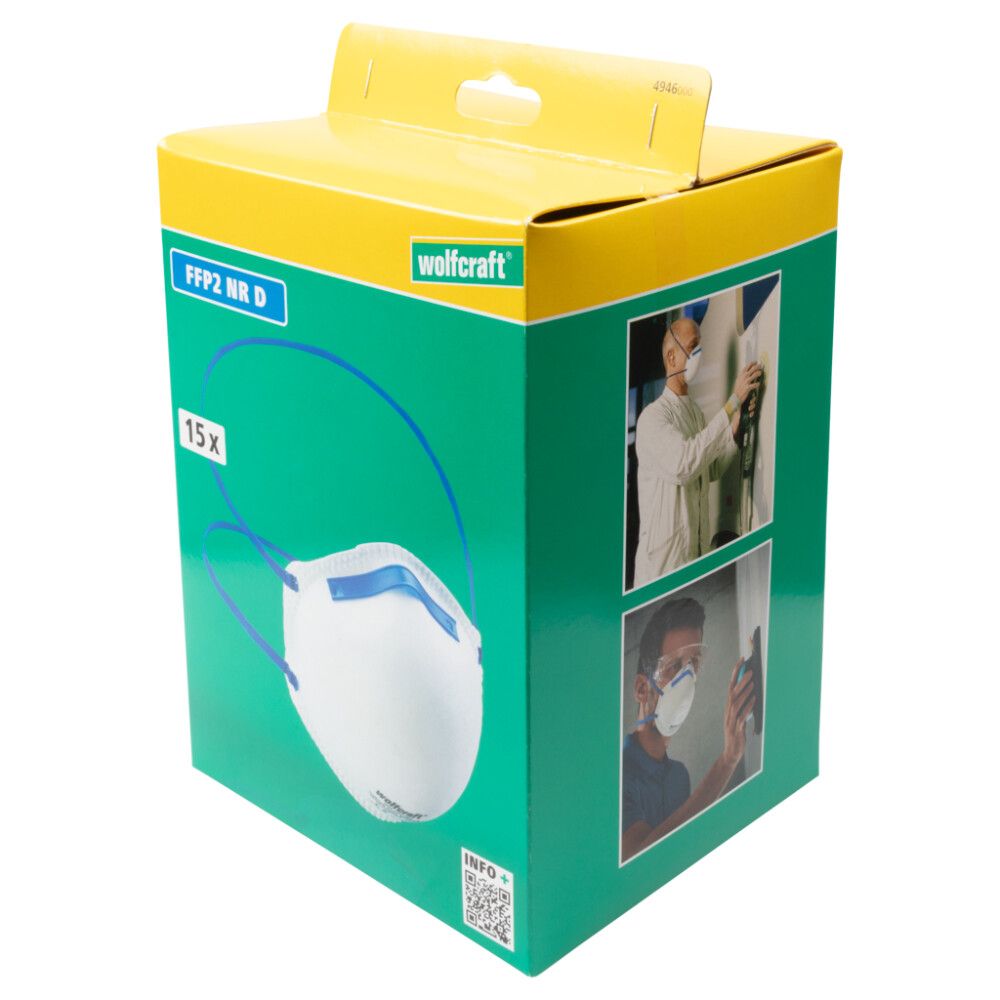 VERNEMASKE WOLFCRAFT FFP2 15-PAKK